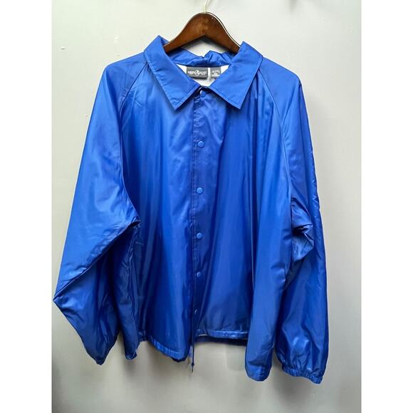 Vintage Veteran's of Foreign War VFW Newberry SC Jacket Mens 3XL snap front - Picture 2 of 9